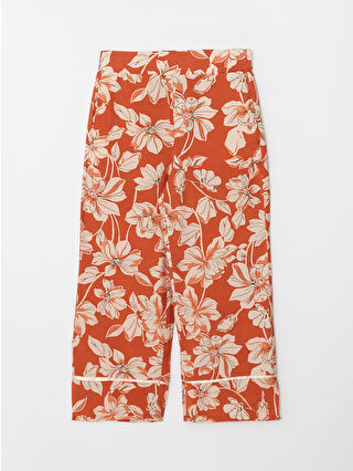 Yanık Turuncu Baskılı