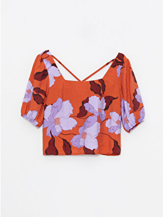 Orange Printed