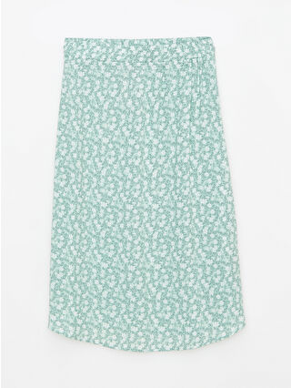 لون أخضر نعناعي مطبوع