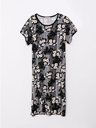 لون فانيلا مطبوع