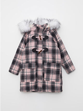 Dull Pink Checked