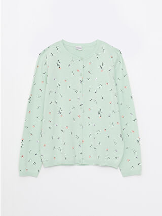 Pastel Green Printed