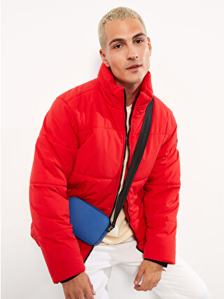 XSIDE Rahat Kalıp Dik Yaka Erkek Şişme Mont - W21186Z8-J4N | LCW