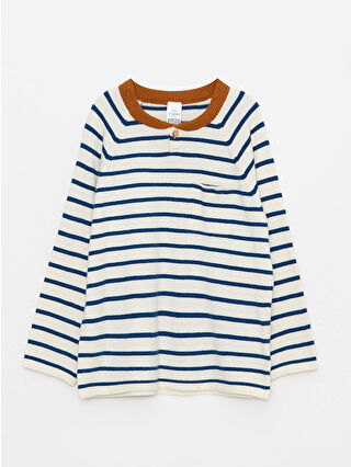 Navy Striped