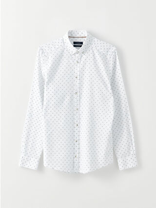 White Printed