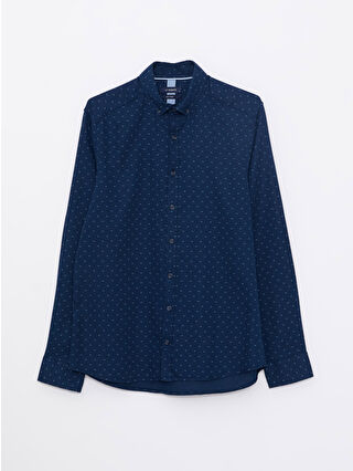 Navy Printed
