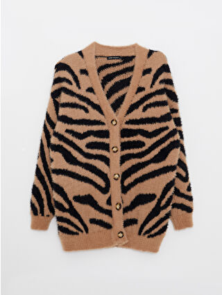 Dark Brown Jacquard