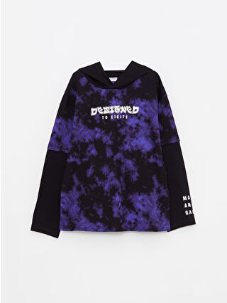 Purple Printed