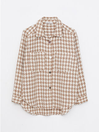 Beige Checked