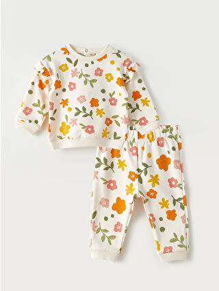 Cream Printed
