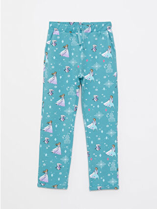 Dull Turquoise Printed