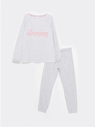 Gri Melanj Baskılı