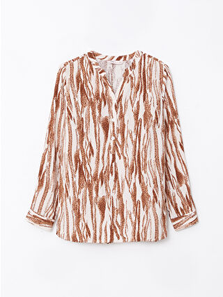 Brown Printed