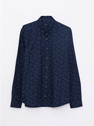 Navy Printed