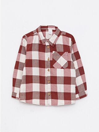 Dark Red Checked