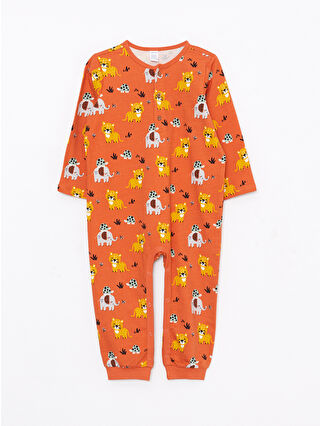 Dull Orange Printed