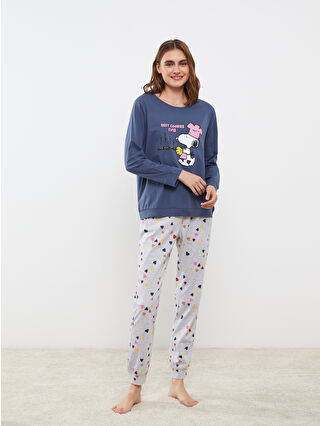 Gri Melanj Baskılı