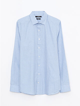 Blue Checked