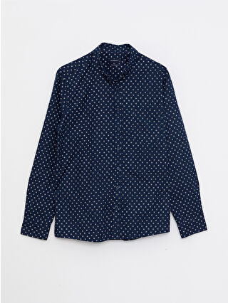 Navy Printed