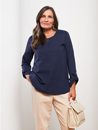 【新品未使用】pois ポワ blouse tee navy STRIPED ETHNIC WRAP SHIRT – THE SHOP YOHJI YAMAMOTO