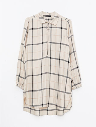 Beige Checked