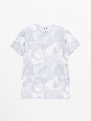 Açık Gri Baskılı