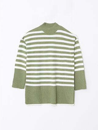 Açık Yeşil Çizgili