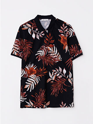 Navy Printed