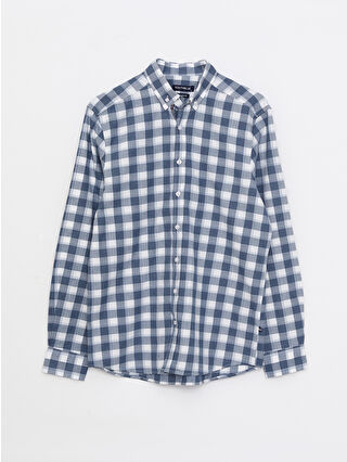 Koyu Lacivert Ekoseli