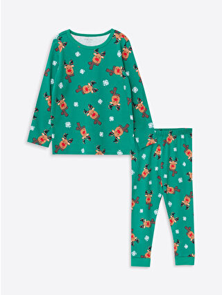 Emerald Green Printed