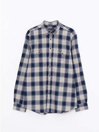 Navy Checked
