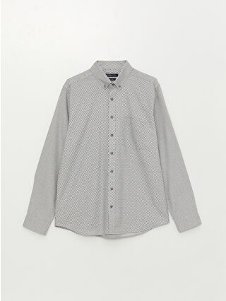 Grey Printed