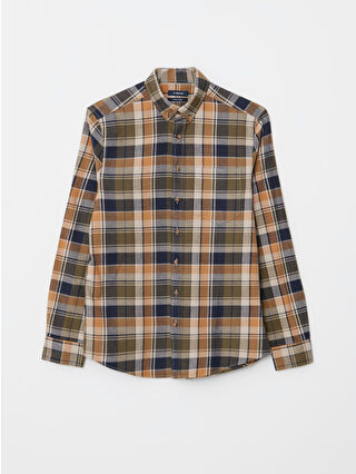 Mustard Yellow Checked