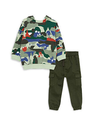 Uçuk Haki Baskılı