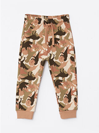 Açık Bej Baskılı