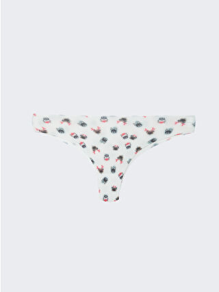 White Printed