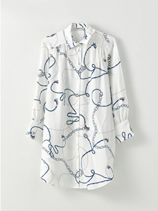 White Printed