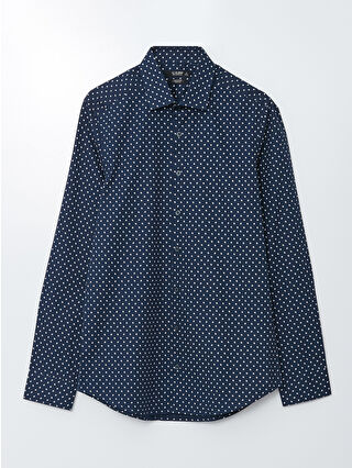 Navy Printed