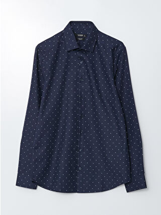 Navy Printed