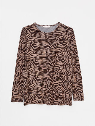 Brown Printed