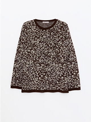 Brown Jacquard