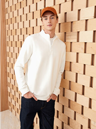 LCWAIKIKI Basic Толстовка с длинным рукавом и воротником-труба для