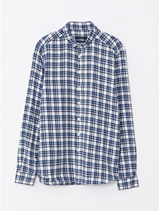 Indigo Checked