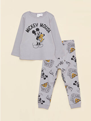 Grey Printed