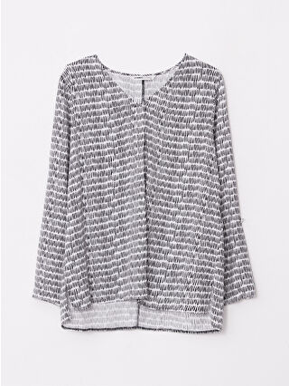 White Printed