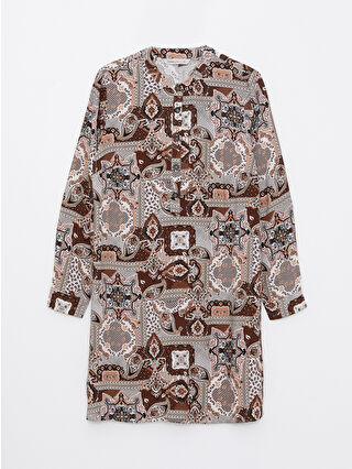 Dark Beige Printed