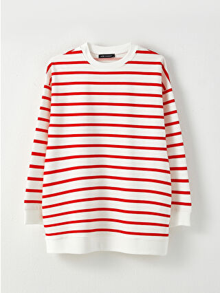 Koyu Kırmızı Çizgili