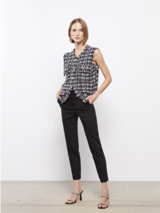 LCWAIKIKI Basic Ženske uske jednostavne pantalone -W2FN61Z8-CVL - LC ...