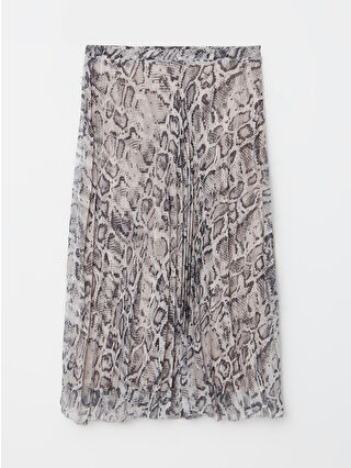 Açık Kahverengi Baskılı