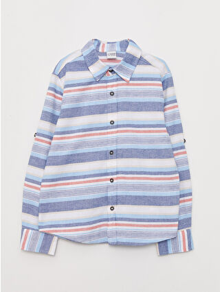 Açık Mavi Çizgili